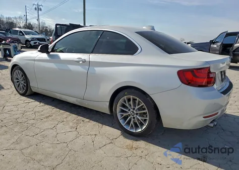 2014 BMW 228 I z USA, uszkodzony, nr VIN WBA1F5C56EV246307